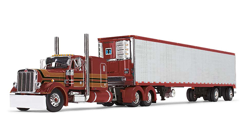 Peterbilt Model 379 with 63 Flat Top Sleeper and 53 Utility