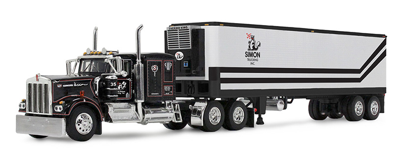 Dick Simon Trucking - Kenworth W900A with 60 Flat Top Sleeper and