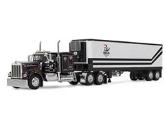 DCP #60-2272 - Dick Simon Trucking - Kenworth W900A with 60 Flat Top Sleeper and 40 Vintage Trailer with Reefer