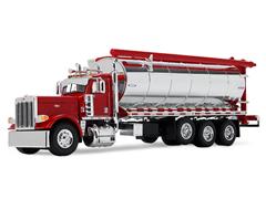DCP #60-2312 - Peterbilt Model 389 in Red with Ledwell Classic Bulk Feed Body
