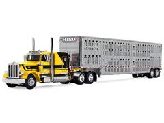 DCP #69-2265 - Hank Cosper - Peterbilt Model 359 with 63 Sleeper Pulling a Wilson Silverstar Livestock Trailer - Reds Favorite