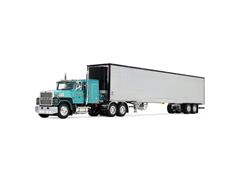 DCP #69-2352 - Tom Sercombe - Ford LTL 9000 with 48 Flat Top Sleeper and 53 Trailer with Reefer - Reds Favorites