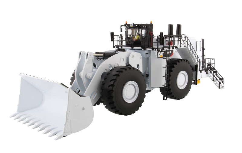 Caterpillar 994K Wheel Loader with Coal Bucket in White - High