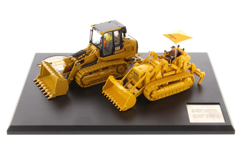 Caterpillar 977D Traxcavator Circa 1955-1960 and Caterpillar 963K