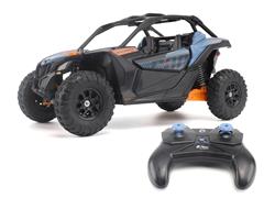 DIECAST MASTERS #30604 - R/C - Can-Am Maverick X3 DS Turbo ATV in Blue and Black