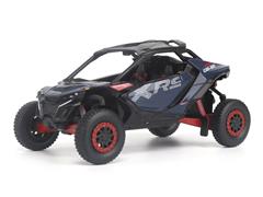 DIECAST MASTERS #60036 - Can-Am Maverick R X RS ATV with Smart-Shox in Blue and Black with Red Accents