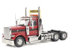 DIECAST MASTERS #71146 - Peterbilt Model 589 131 BBC Day Cab Tandem Axle Semi in Legendary Red