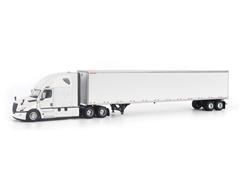 DIECAST MASTERS #71231 - 2025 Freightliner Cascadia Gen-5 Sleep Cab in Blank White with Great Dane Champion 53 Dry Cargo Trailer - 1/64 Transport