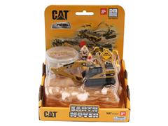 DIECAST MASTERS #84551 - Caterpillar M318D Wheel Excavator - Earth Mover Playset