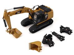 DIECAST MASTERS #84683CS - Caterpillar 320 Excavator with Interchangable Attachment