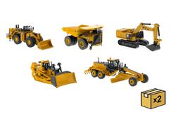 85584-CASE - Diecast Masters Caterpillar Elite Series 10 Piece Assortment