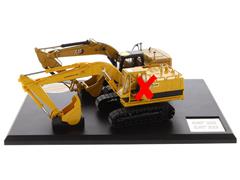 DIECAST MASTERS #85715-X - Caterpillar 225 Excavator Circa 1974-1987 and Caterpillar 323 Excavator Current