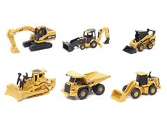 85980ACS-SET - Diecast Masters Caterpillar Micro Constructors 6 Piece Set Individual