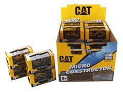 85980DB-CASE - Diecast Masters Caterpillar 24 Piece Micro Constructor Series