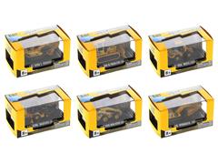 85980DB-SET - Diecast Masters Caterpillar Micro Constructor Series 6 Piece Set