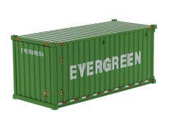 91025D - Diecast Masters EverGreen 20 Dry Goods Shipping Container