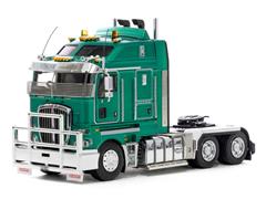 DRAKE #Z01590 - Kenworth K200 Semi Truck with 2 8 Sleeper Cab in Metallic Green - Cab Only