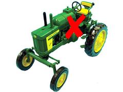 15904-X9 - ERTL Toys John Deere 620 Tractor LP High Crop