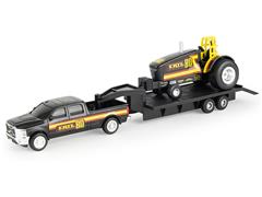 Truck with Lowboy Gooseneck Trailer Carrying #16516OTP