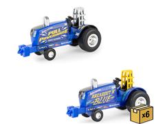 ERTL #37924E-CASE - New Holland Puller Tractor Assortment Wave 5 - 12 Pieces in a Non-Returnable Factory-Sealed Case