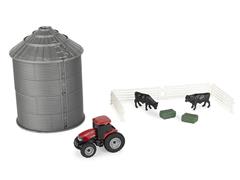 44458 - ERTL Toys Case IH 10 Piece Farm