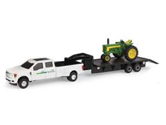 45651 - ERTL Toys John Deere 530 Tractor and Ford F350