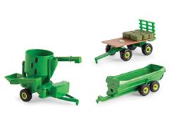 45802-SET - ERTL Toys John Deere Implement 3 Piece SET LP77334