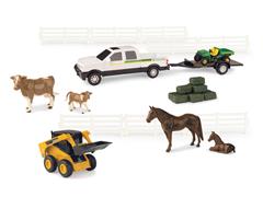 46669 - ERTL Toys John Deere Utility Vehicle Playset LP68179 Big