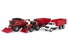 47004 - ERTL Toys Case IH 4 piece Farm Playset Playset