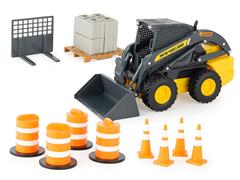 47351 - ERTL Toys New Holland L225 Skid Steer Loader Playset