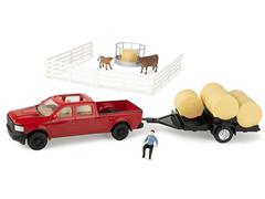 47598 - ERTL Toys Hay Bale Hauling Playset