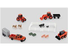 ERTL #47706 - Kubota 20-Piece Farm Playset
