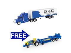 ERTL #60004OTP-COMBO - ERTL - Sleeper Cab and Dry Van Trailer with ERTL Graphics - 79 Years of ERTL - 1st in the