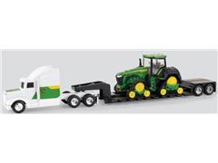 ERTL #85069 - John Deere 8RX 370 Tractor with Semi Truck