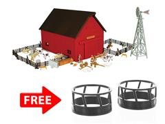 RANCH-COMBO1 - ERTL Toys Farm Country Western Ranch Playset Over 65