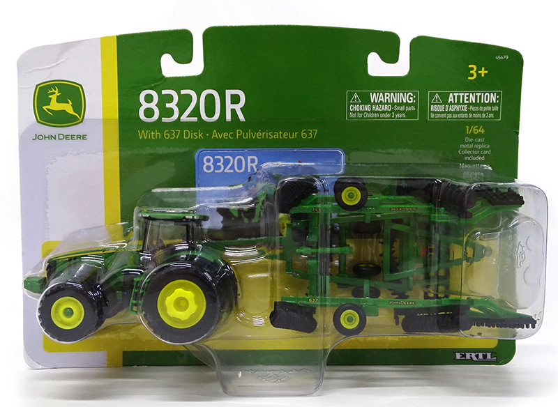 John Deere 8320R Tractor with 637 Disc Set - LP51306 - 45479