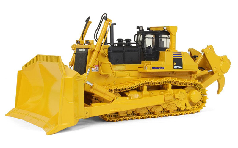 Komatsu D475A-5EO Dozer with working Segmented Metal Tracks - 50-3230