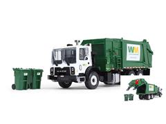 10-4004B-X1 - First Gear Replicas Waste Management Mack TerraPro Refuse Truck