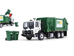 10-4004B-X2 - First Gear Replicas Waste Management Mack TerraPro Refuse Truck