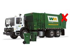 First Gear Replicas Waste Management Mack TerraPro Refuse #10-4004D-X2