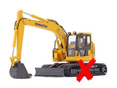 FIRST GEAR #50-3360-X - Komatsu PC138USLC-11 Tracked Excavator
