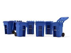 First Gear Replicas Set of 6 Trash Bins