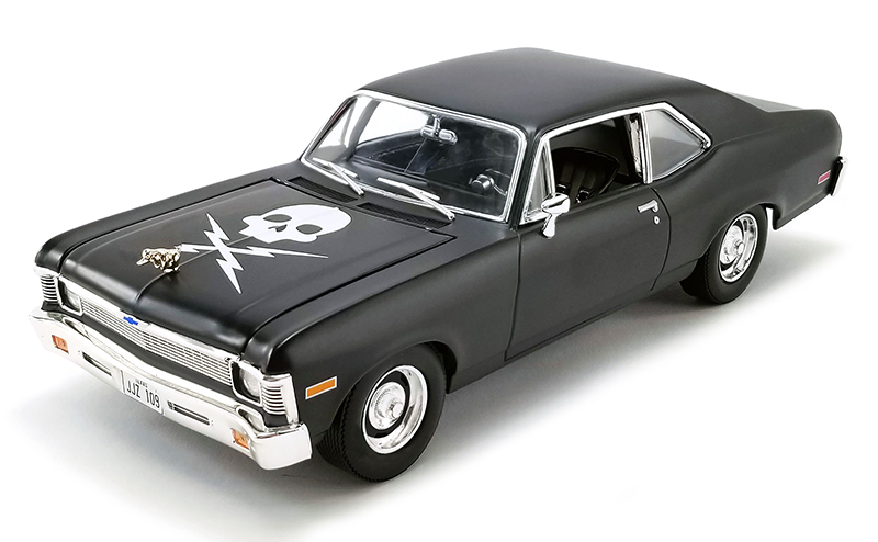 1971 Chevrolet Nova in Matte Black - 18925