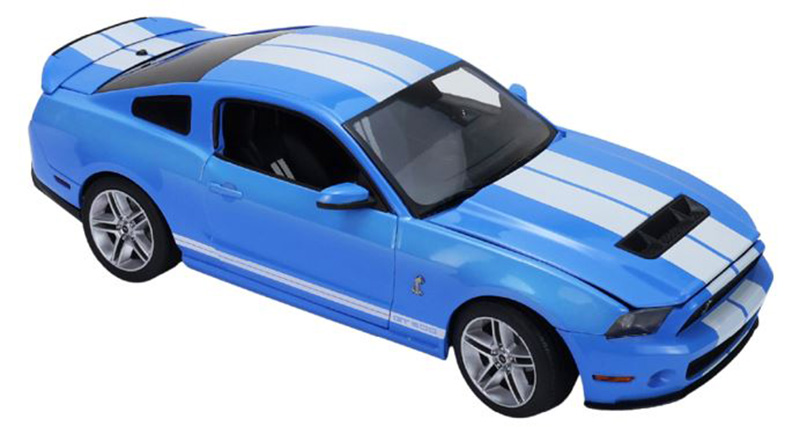 2012 Ford Shelby GT500 in Grabber Blue with White Stripes - 13701