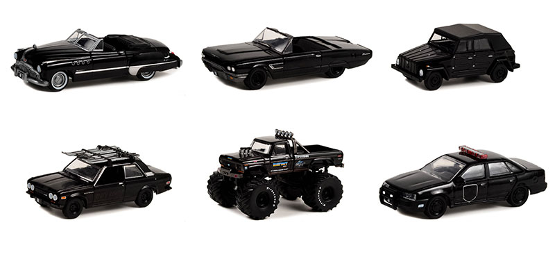 Greenlight Diecast Black Bandit Series 27 6 Piece Assortment