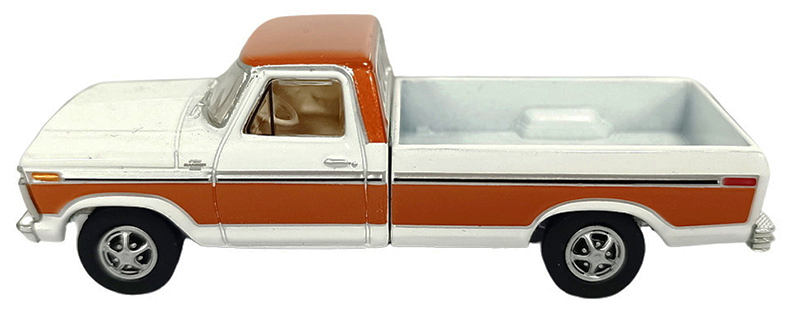 1977 Ford F-150 Ranger XLT in Orange and White - 35310-D