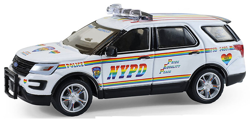 NYPD - 2016 Ford Explorer - NYPD Pride Livery - 43050-C