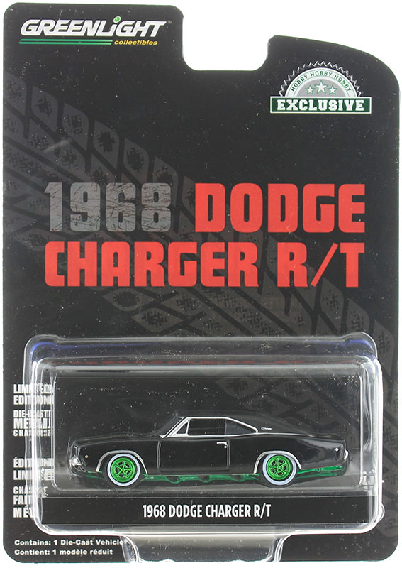 1968 Dodge Charger R/T in Black - 44724-SP