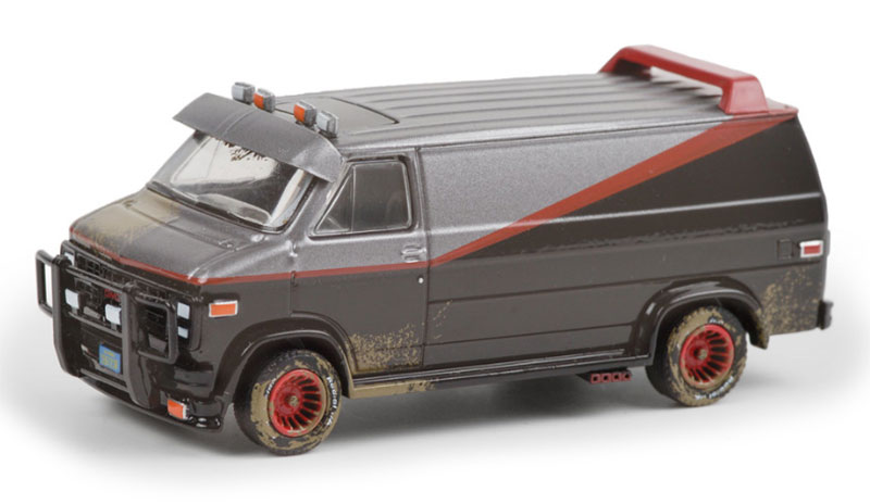 1983 GMC Vandura Weathered Version - The A-Team 1983-87 TV Series