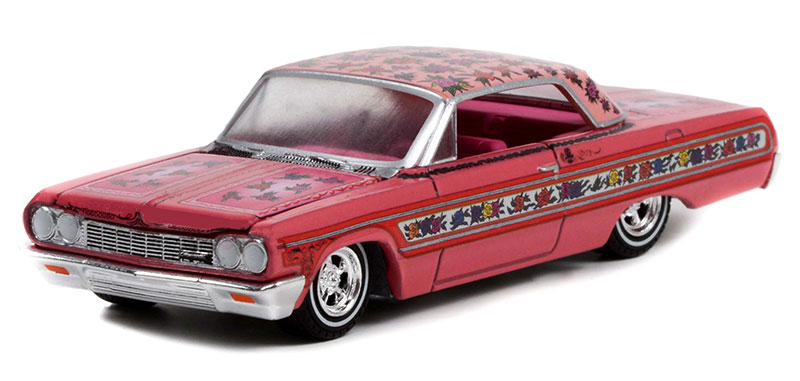 1964 Chevrolet Impala Lowrider in Pink with Roses - 63010-A